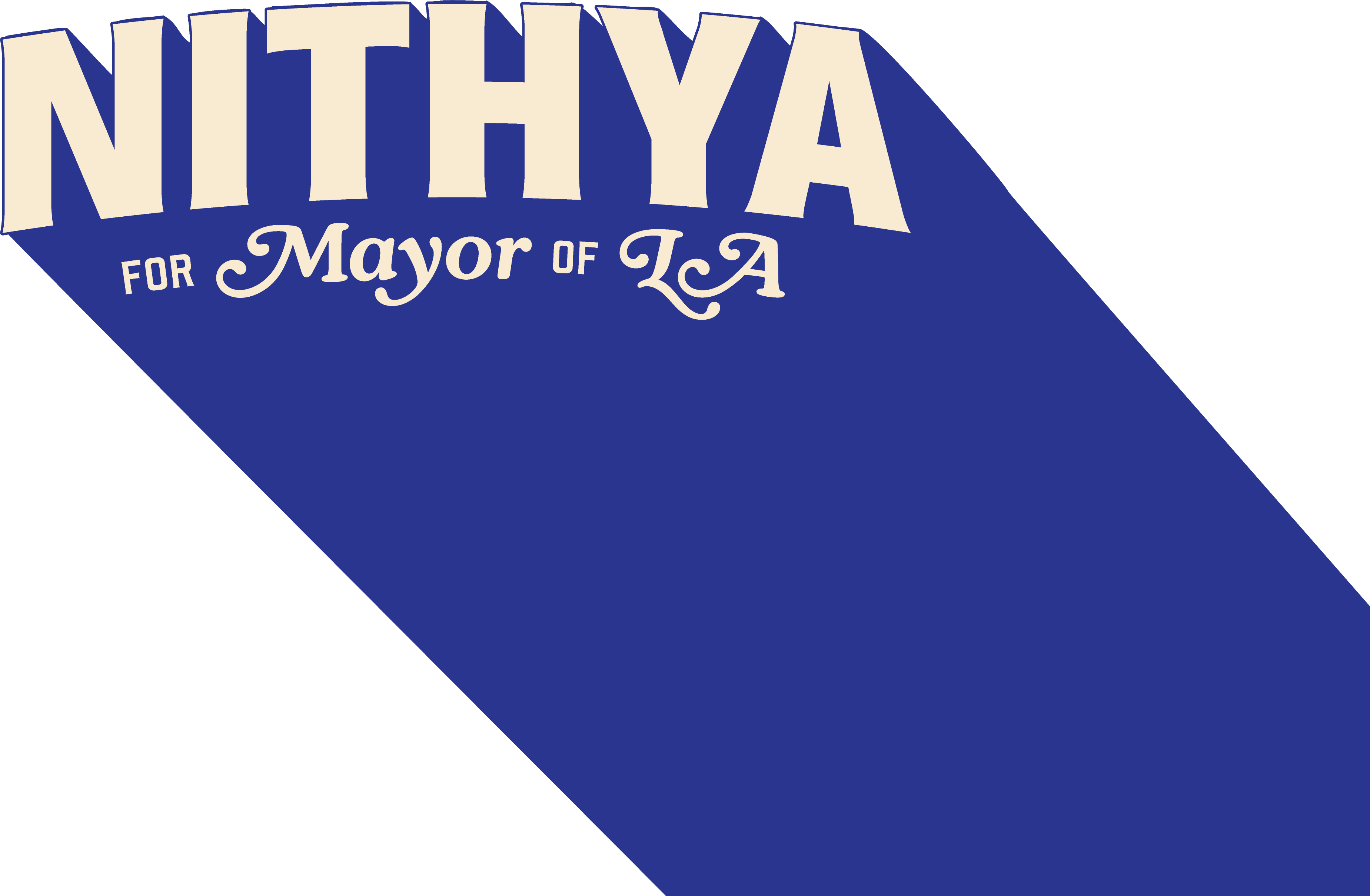 Nithya for Mayor Logo
